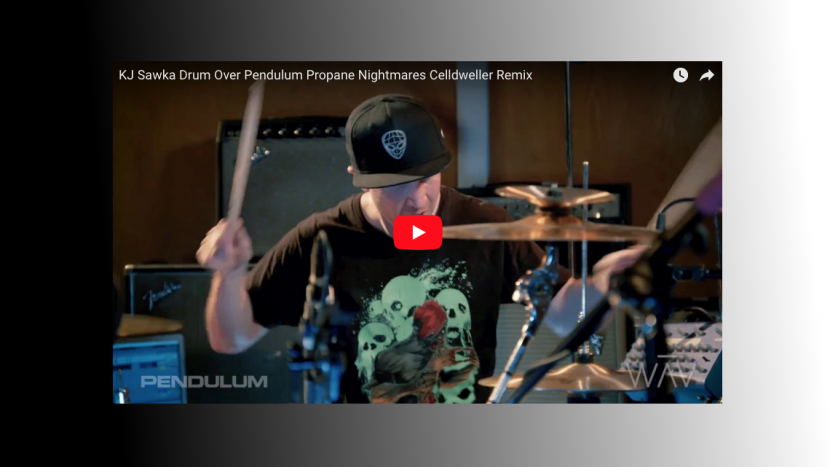 KJ Sawka Performs Drum Cover of Pendulum’s “Propane Nightmares” (Celldweller Remix)