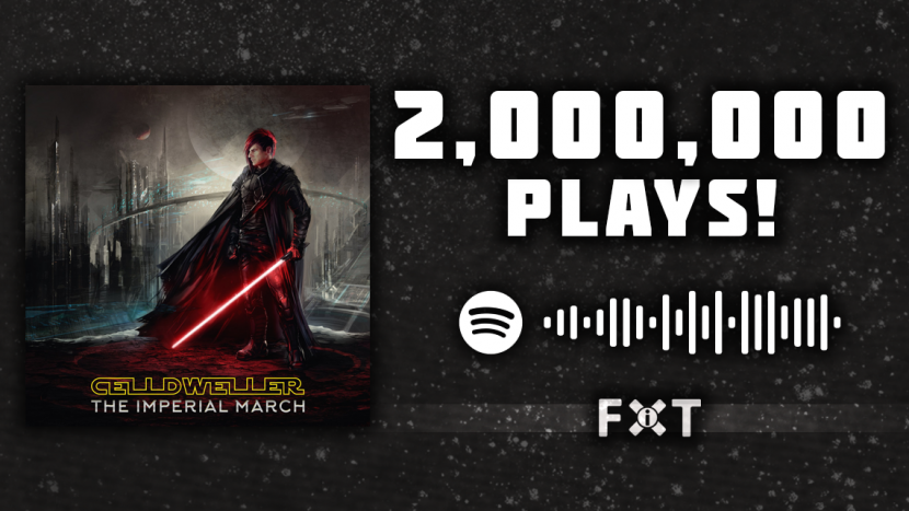 The Imperial March Reaches 2 Million Spotify Plays!