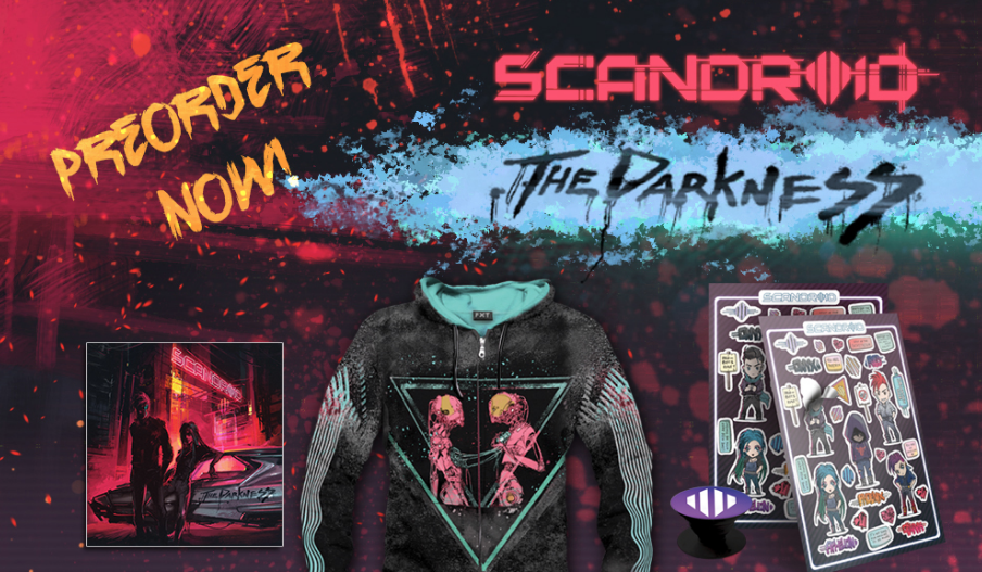 Scandroid ‘The Darkness’ Pre-Order + New Merch