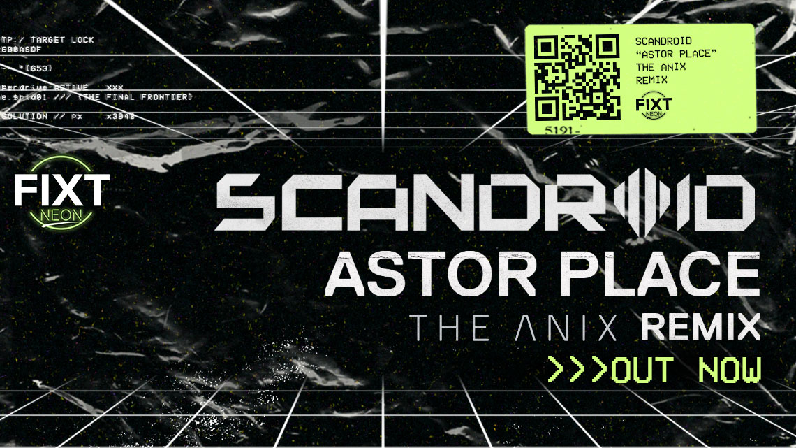 Scandroid’s “Astor Place” Gets a Future Rock Remix Courtesy of The Anix